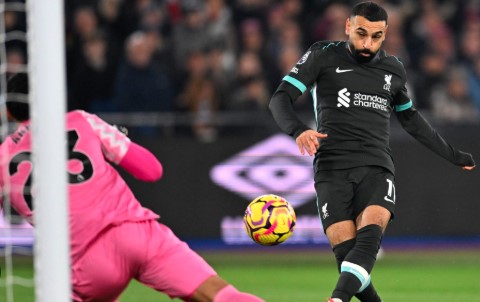 Mo Salah scored one and made two as Liverpool dismantled West Ham to move eight points clear at the top