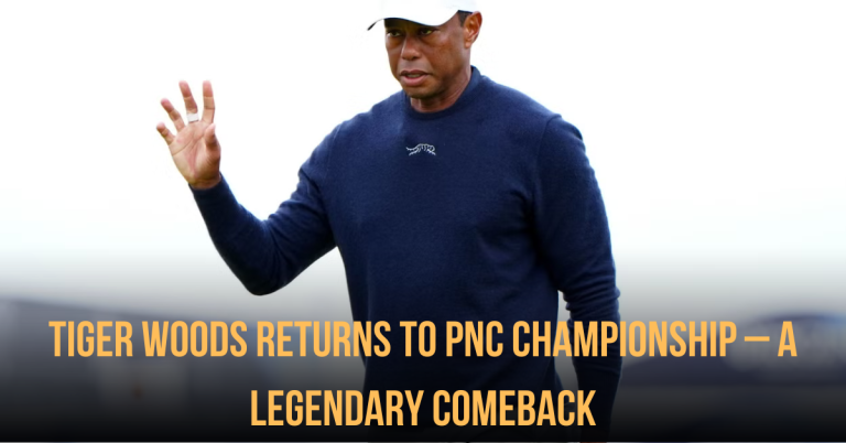 Tiger Woods Returns to PNC Championship – A Legendary Comeback